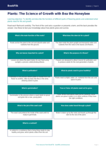 Free Grade 3 Science Plants Lesson | US Common Core
