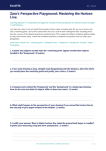 Free Perspective Activity Sheet | Year 4 | Art | BookFlik