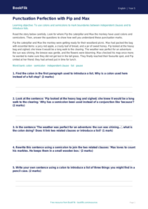 Free Colons And Semicolons Track Sheet | Year 5 | English | BookFlik