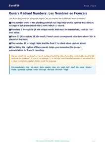 French Numbers 1-100 Poster | Year 4 Maths & French | BookFlik