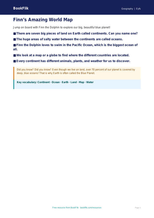 Free Continents And Oceans Poster | Foundation | Geography | BookFlik worksheet preview — Geography Continents And Oceans