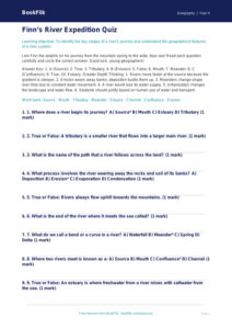 Rivers Quiz Year 4 | Geography Resources | BookFlik