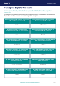 UK Regions Geography Lesson | Year 5 Australian Curriculum | BookFlik