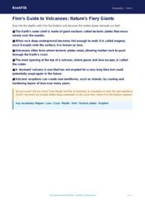 Free Volcanoes Poster | Year 5 | Geography | BookFlik