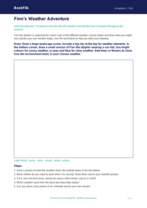 Free Weather And Climate Drawing Sheet | Foundation | Geography | BookFlik