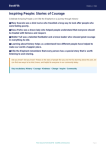 Black History Poster for Foundation Students | Australian Curriculum