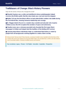 Free Black History Poster | Year 5 | History | BookFlik