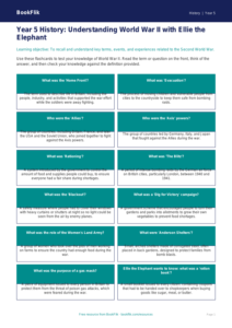 Free WW2 Flashcards | Year 5 History Resources | BookFlik