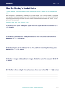 Free Addition Activity Sheet | Foundation | Maths | BookFlik