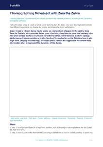 Dance Composition & Movement Analysis | Year 4 PE | BookFlik