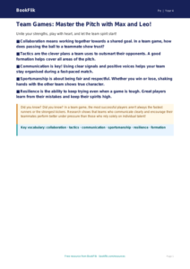 Year 4 Team Games Strategy Poster | ACARA PE Resources | BookFlik