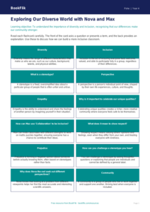 Free Diversity And Inclusion Flashcards | Year 4 | HASS / Personal Development | BookFlik