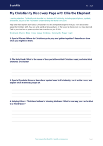 Christianity Template for Foundation Students | Religious Education Australia