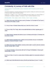 Christianity Quiz for Year 5 | Australian Curriculum Religious Education