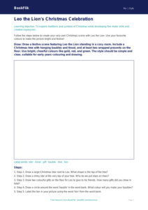 Free Christmas Drawing Sheet | Foundation | Religious Education | BookFlik