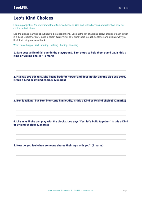 Free Moral Questions Activity Sheet | Foundation | Religious Education | BookFlik worksheet preview — Re Moral Questions