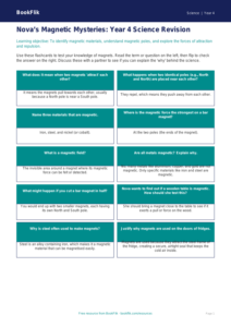 Free Magnets Flashcards | Year 4 | Science | BookFlik