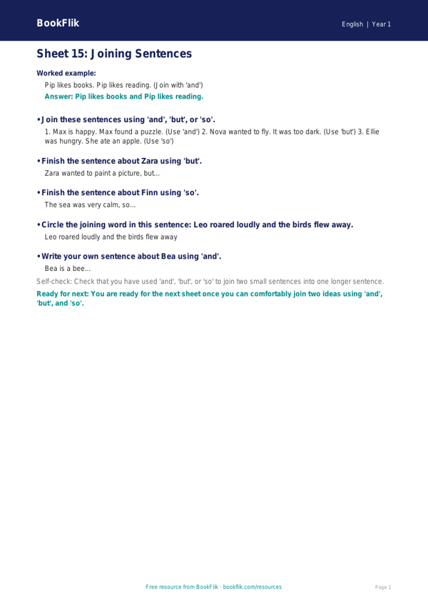 B Track Sheet Year 1 Free | English Literacy | BookFlik worksheet preview — English B