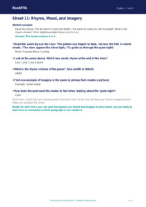 Year 3 English D Track Sheet | Free Australian Curriculum Resources