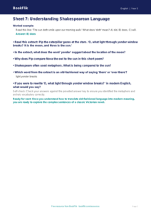 Free F Track Sheet | Year 5 English | BookFlik