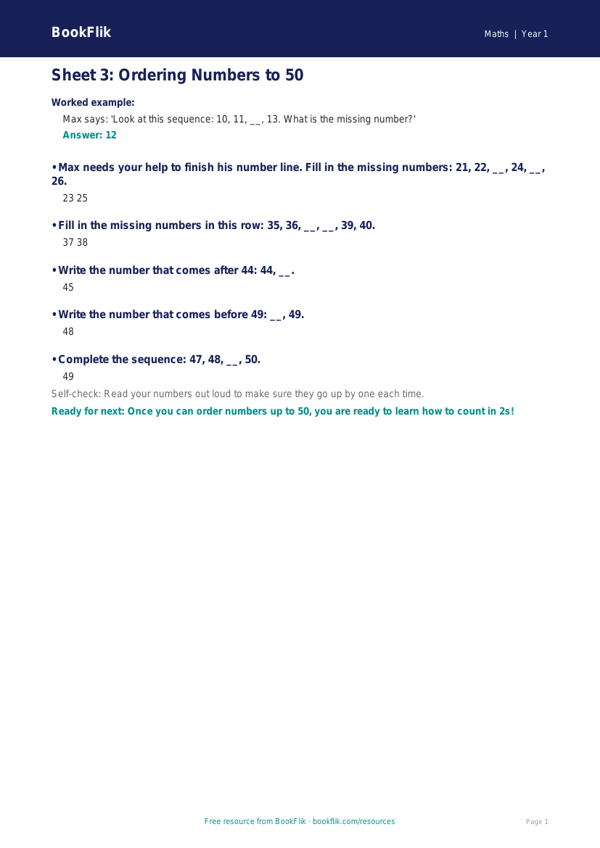 Free 3a Track Sheet | Year 1 Maths | Australian Curriculum worksheet preview — Maths 3A