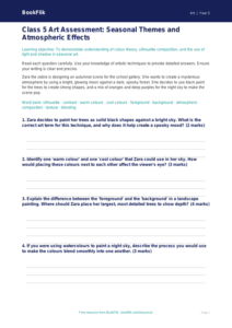 Halloween Art Assessment for Class 5 | CBSE Art Curriculum