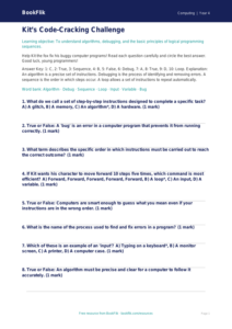 Programming Quiz for Class 4 | CBSE Computing | BookFlik