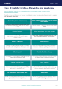 Christmas Story Reading Comprehension | Class 5 English | BookFlik