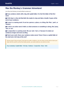 Free Grammar Poster | Class 1 | English | BookFlik