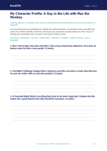 Free Handwriting Template for Class 3 | CBSE English Practice