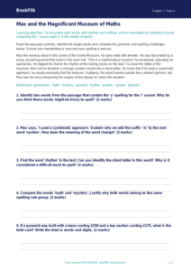 Free Spelling Track Sheet | Class 4 | English | BookFlik