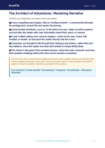 Free Stories Poster | Class 4 | English | BookFlik