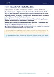 Free Map Skills Poster | Class 4 | Geography | BookFlik