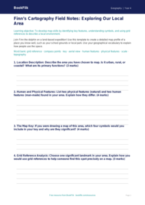 Free Map Skills Template | Class 4 | Geography | BookFlik