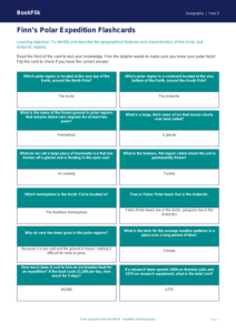 Free Polar Regions Flashcards | Class 5 | Geography | BookFlik