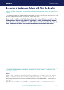 Free Sustainability Drawing Sheet | Class 4 | Geography | BookFlik