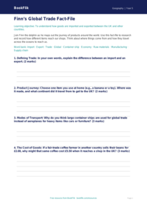 Understanding Trade: Class 5 Geography Lesson | BookFlik