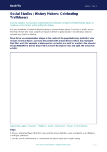 Black History Educational Resource for Class 5 | History Worksheet | BookFlik