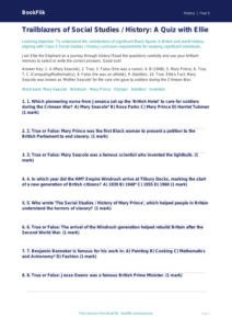 Black History Quiz for Class 5 | CBSE Social Studies | BookFlik