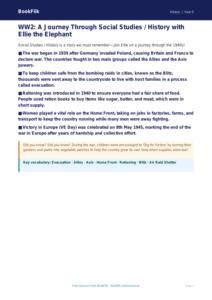 Free WW2 Poster | Class 5 | Social Studies / History | BookFlik