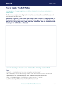 Free Easter Maths Drawing Sheet | Class 5 | Maths | BookFlik