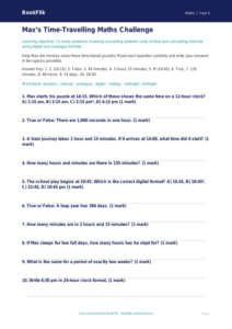 Time Quiz for Class 5 | CBSE Maths Practice | BookFlik