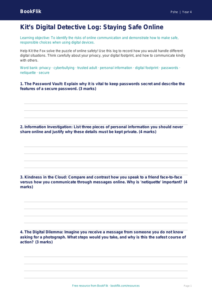 Online Safety Rules for Kids | Class 4 Life Skills | BookFlik
