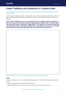 Easter Values and Art Activity | Class 5 EVS | BookFlik