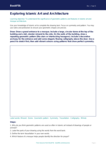 Understanding Islamic Traditions: Class 5 Worksheet | BookFlik