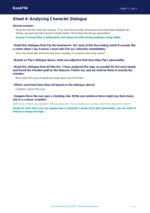 Class 5 English Worksheet: Mastering the Letter F | BookFlik