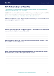 Free Networks Template | Year 5 Core | BookFlik