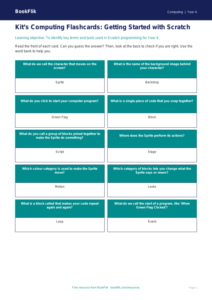 Free Scratch Flashcards | Year 4 Supported | BookFlik