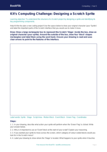 Free Scratch Drawing Sheet | Year 5 Core | BookFlik