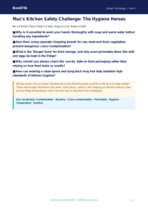 Free Food Hygiene Poster | Year 4 Greater Depth | BookFlik